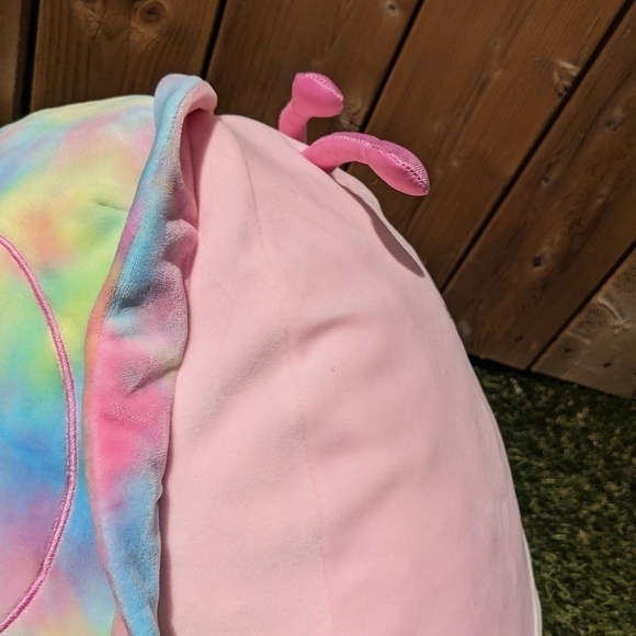 Tie dye Squishmallow Tie dye  Octopus 16 " Kelly Toys - Picture 7 of 7